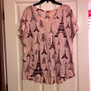 Hi-low Eiffel Tower top